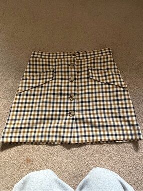 Plaid skirt